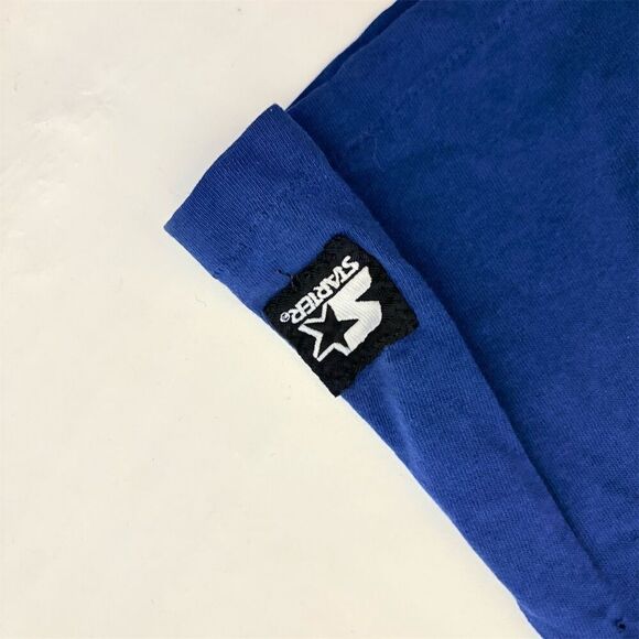 Vintage Starter Denver Broncos NFL Football Blue T-Shirt Size Medium‎ - Picture 5 of 10